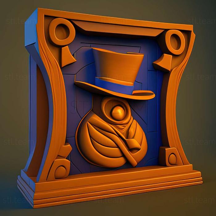 3D model A Hat in Time game (STL)